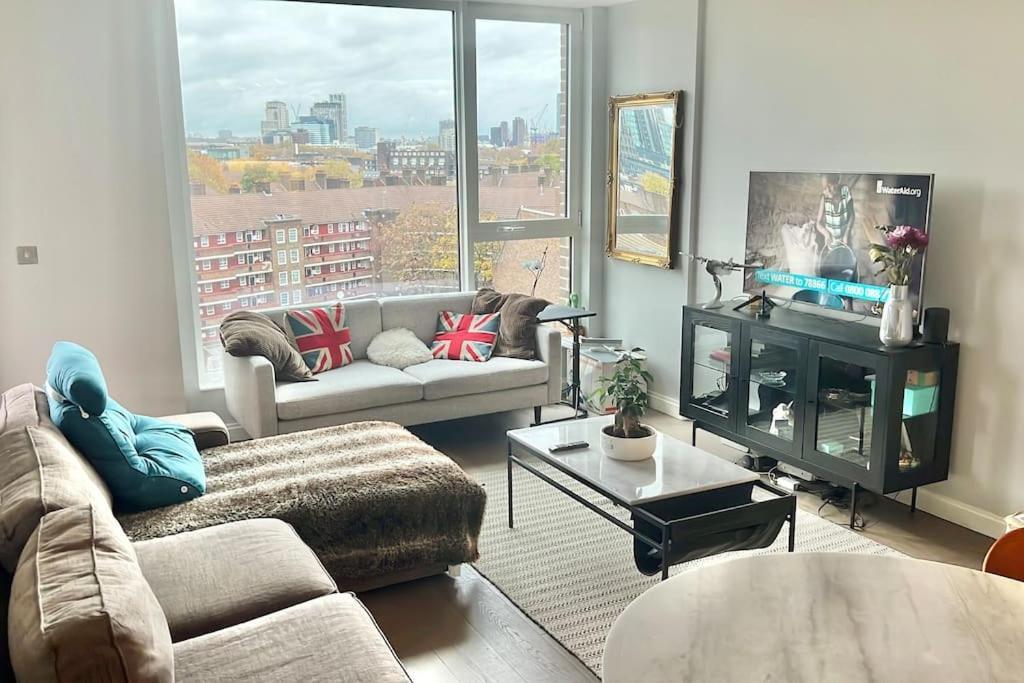 New Central 1Br Wstunning View, 5 Min Vauxhall St Londyn Zewnętrze zdjęcie