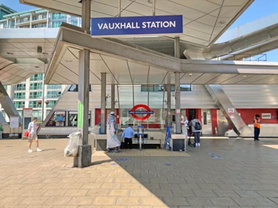 New Central 1Br Wstunning View, 5 Min Vauxhall St Londyn Zewnętrze zdjęcie