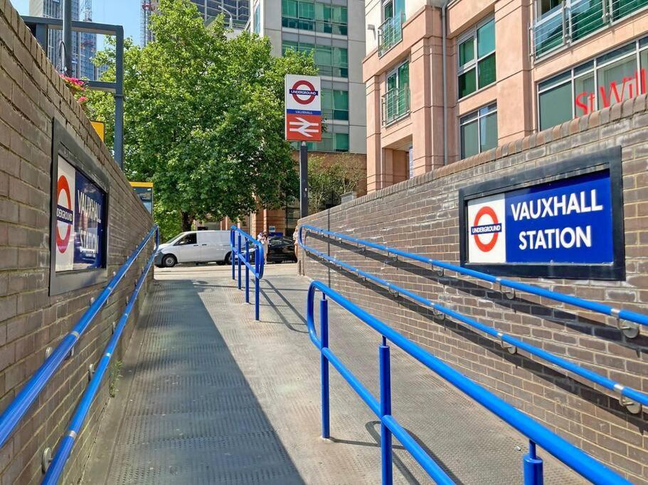 New Central 1Br Wstunning View, 5 Min Vauxhall St Londyn Zewnętrze zdjęcie